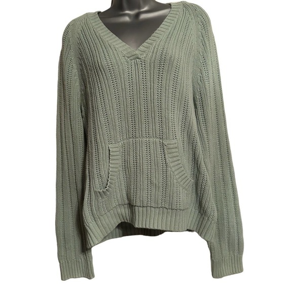Sonoma Tops - Sonoma Mint Green Knit Sweater Women’s L